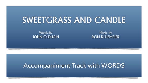 Sweetgrass and Candle