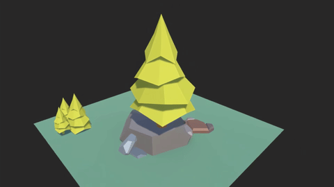 Unity Example - Tree Change Color