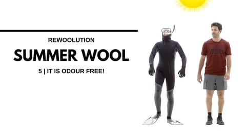 Summer Wool - 5 | it is odour free!