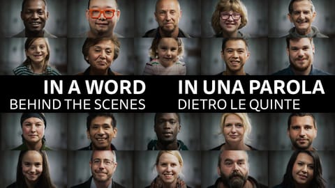 "In una parola" spot Festa della Mamma (dietro le quinte, backstage, BTS)
