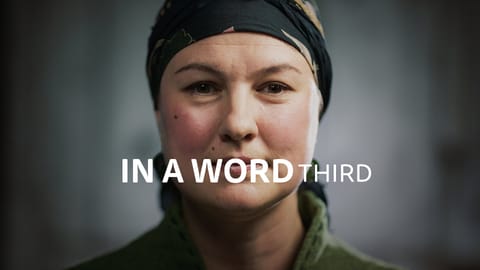 "In a word" Mother's day commercial, third (english)