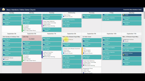 Publishing your Meeting Calendar