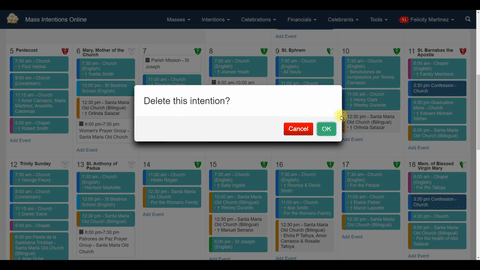 Deleting Intentions