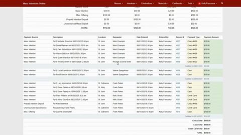 Deposit Report