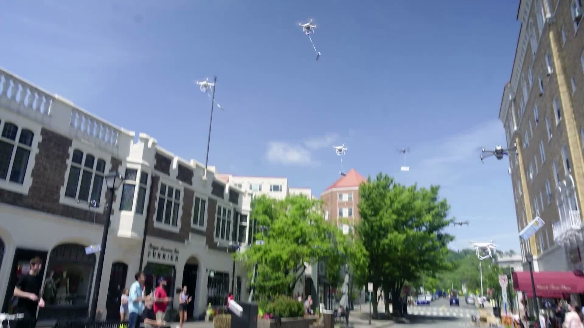 Drone Drop Pop-up