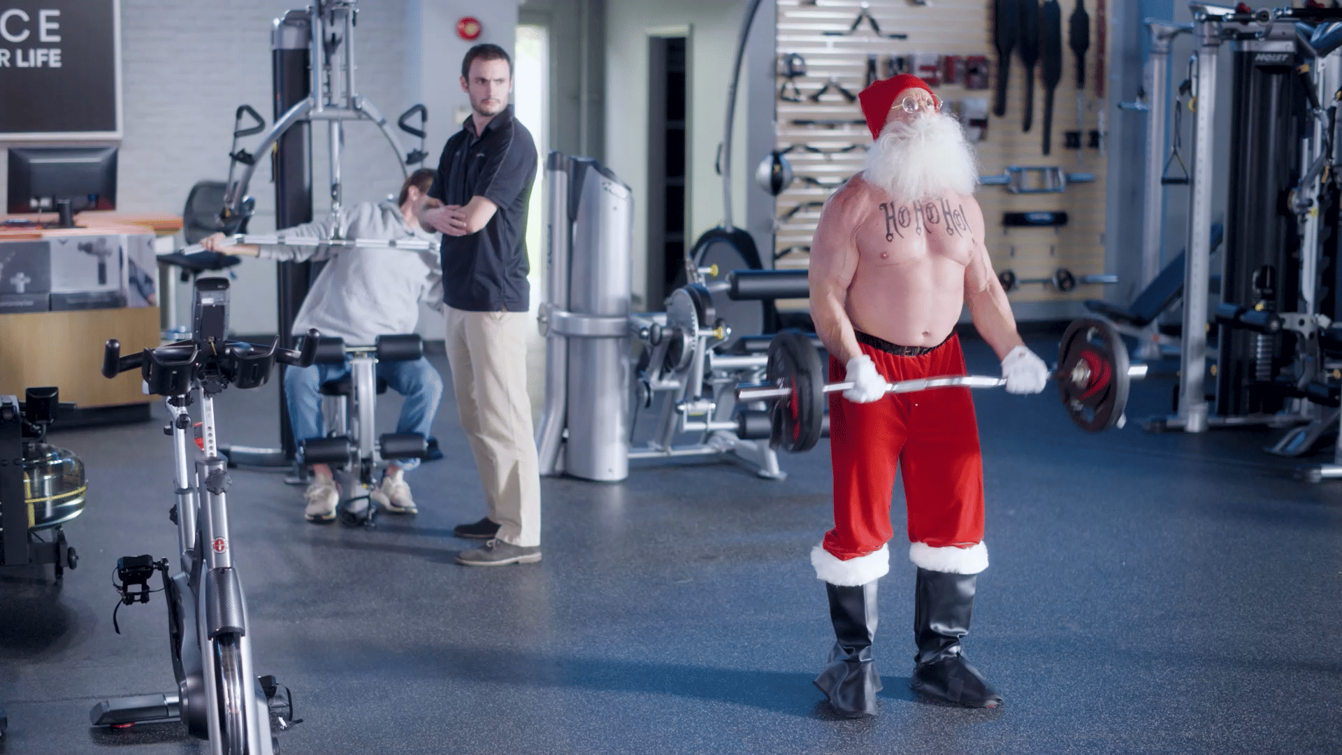 Jacked Santa