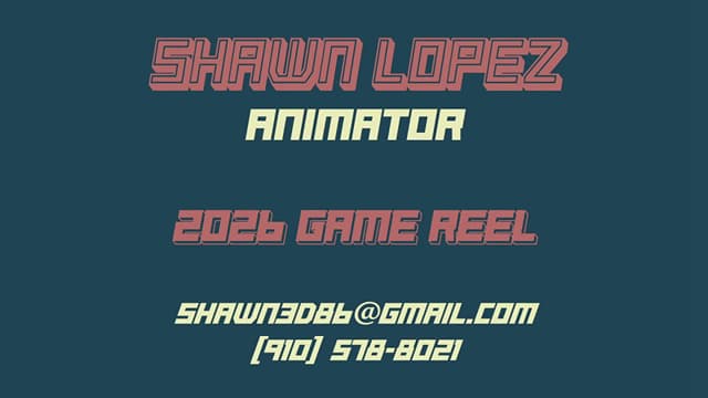 Shawn Lopez 2026 Game Reel