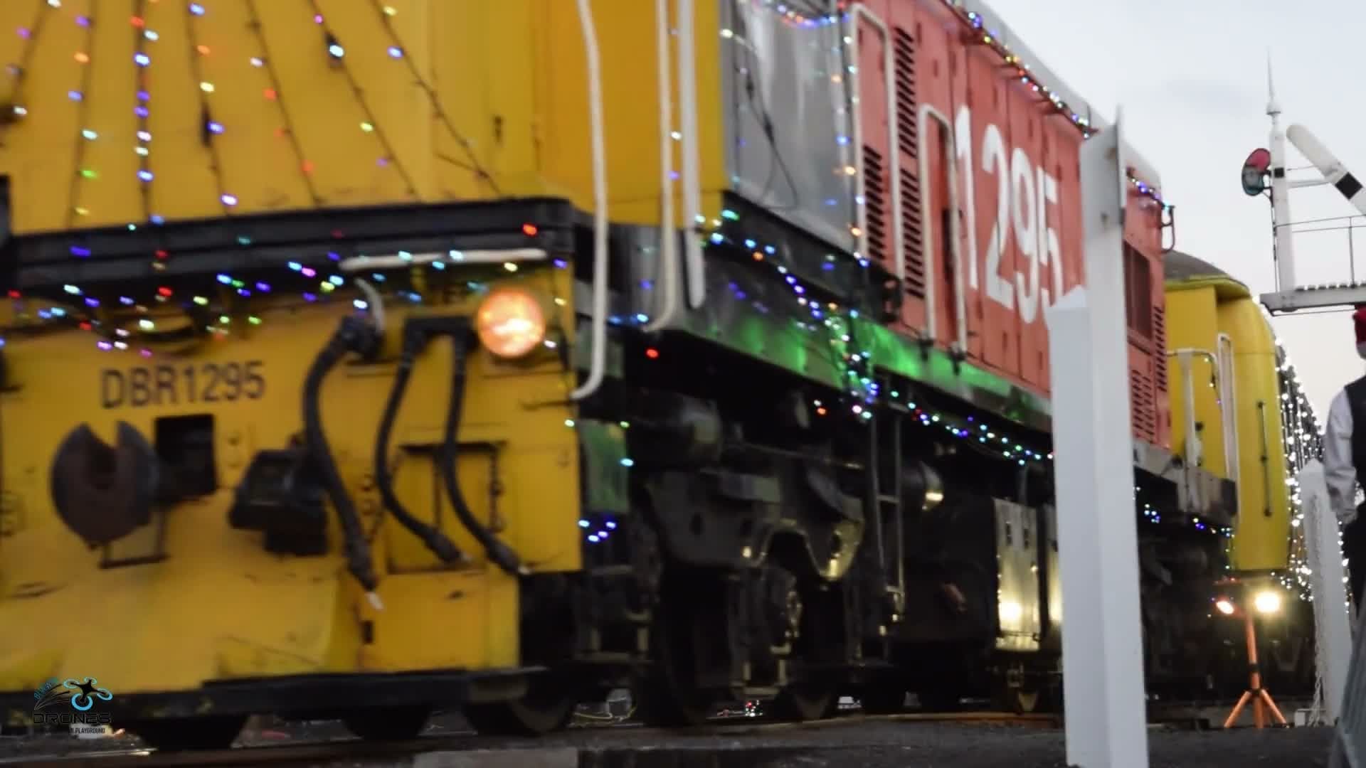 Christmas Lights Trains - Event Advert