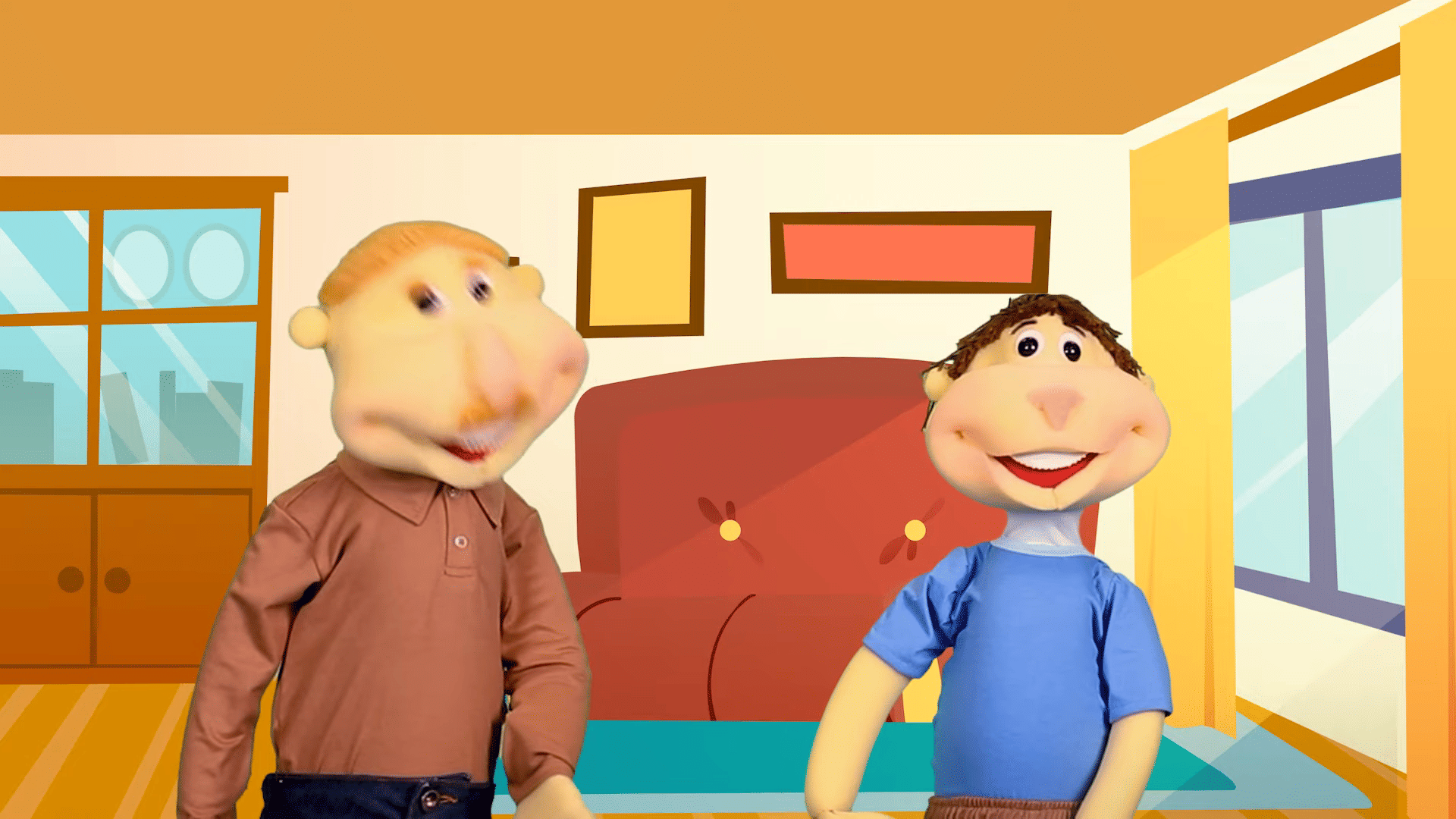 Jesus fez o serviço completo - Família PD Kids - Devocional com fantoches