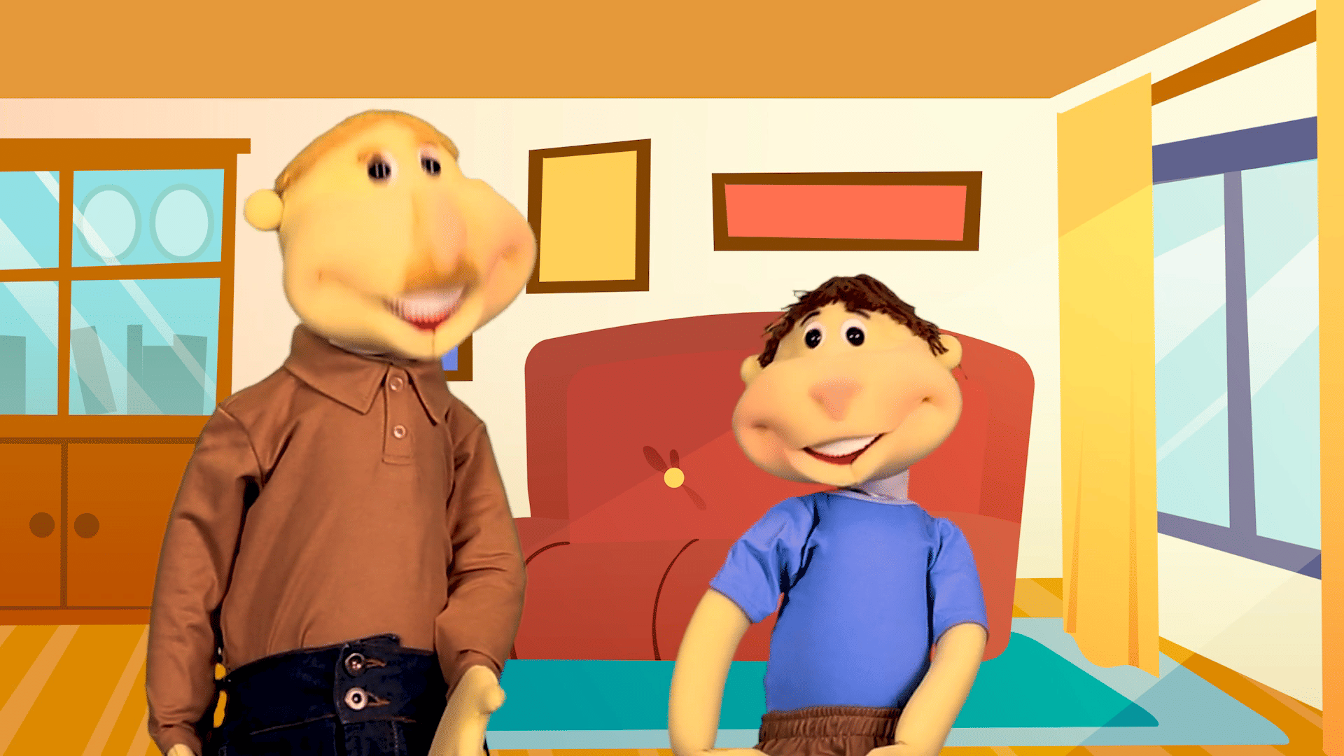 Confiança e força - Família PD Kids - Devocional com fantoches