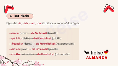 Nominalisierung: Fiilleri ve Sıfatları İsimleştirme Teknikleri