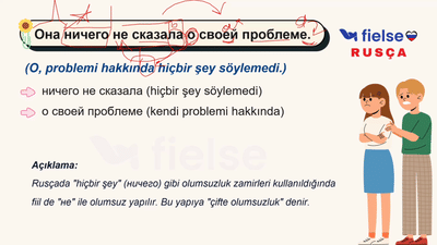 Geçmiş Zamanda Olumlu, Olumsuz ve Soru Cümleleri