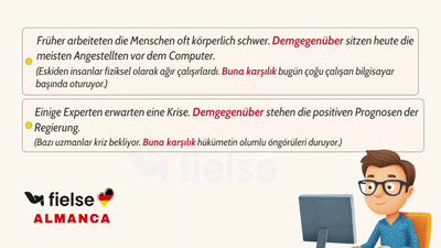 Adversativsätze: während, hingegen, demgegenüber / Karşılaştırmalı Zıtlık Cümleleri