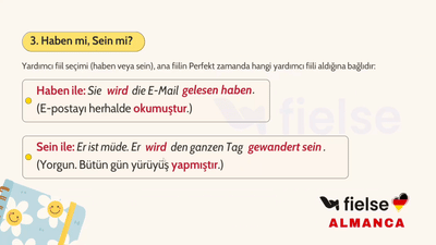 Futur II für Vermutungen - Geçmişe Dair Güçlü Tahminler