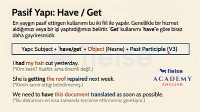 İngilizcede Ettirgen Yapılar (Causative Structures): Have, Get, Make, Let Kullanımı