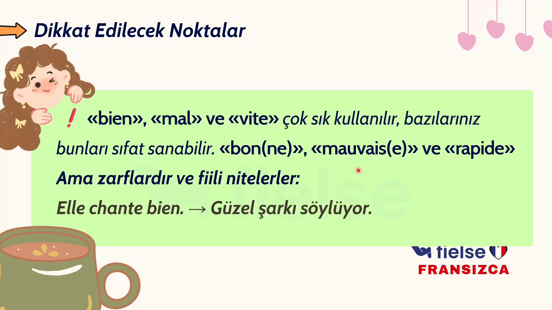 Les Adverbes: Zarf Kullanımı ve "-ment" Eki 🎯