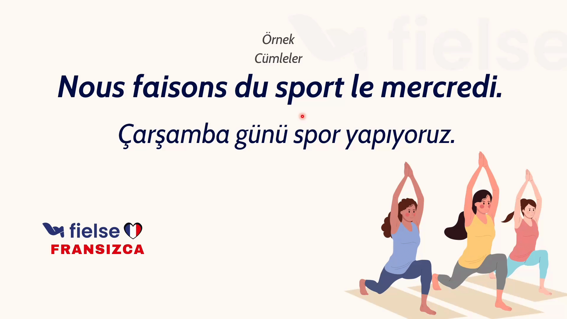 Haftanın Günleri: Lundi, Mardi, Mercredi 📅