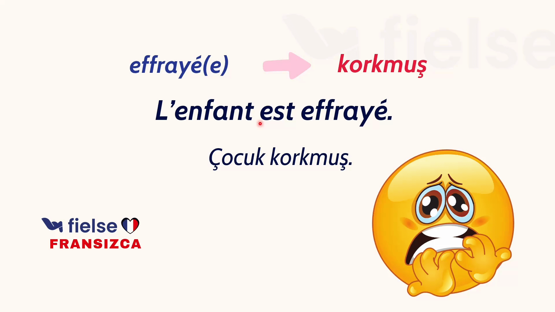 Duygu ve Ruh Hallerini İfade Etme 😊 (Les émotions et les états)