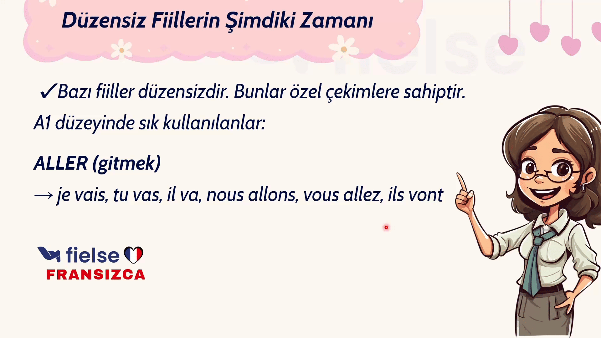 Şimdiki Zaman: Présent de l'Indicatif 🕐