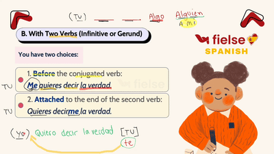 Spanish Indirect Object Pronouns: Me, Te, Le, Nos, Os, Les 🎁