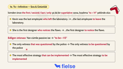 Relative Clause Kısaltmaları ve Cleft Sentences ✂️