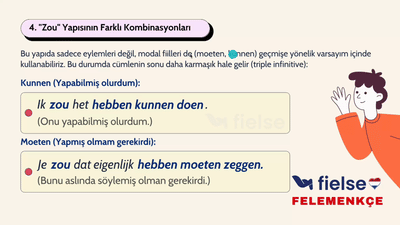 Şart Cümleleri: "Zou/Zouden" ve Geçmiş Zaman Yapıları