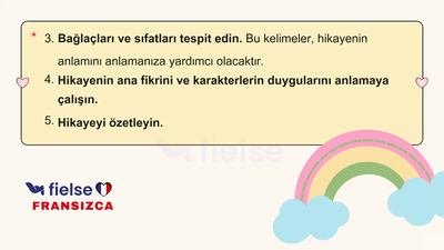 Kısa Hikâyeler Okuma ve Anlama – Passé Composé, Bağlaçlar ve Sıfatlarla Anlatım 📖