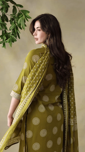 Mamicha Olive Ethnic Set