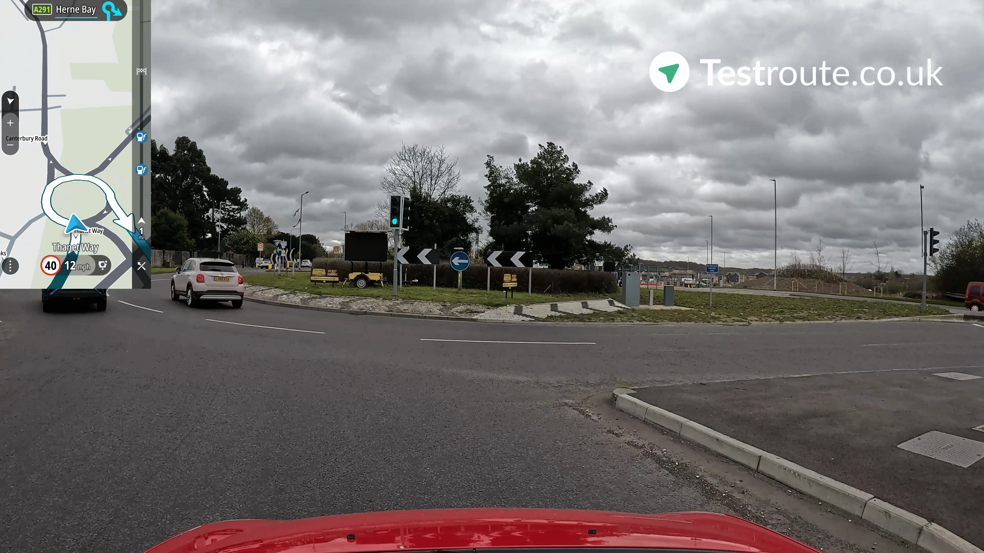 Route 4: Herne Bay Memorials park