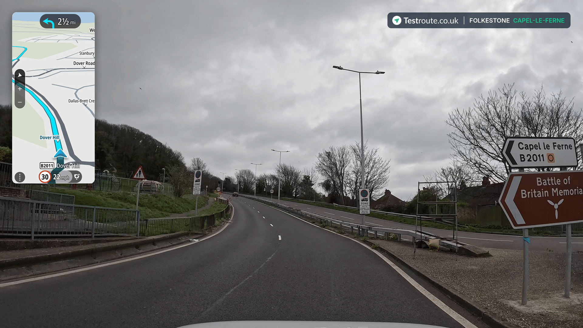 Route 4: Folkestone Capel-Le-Ferne