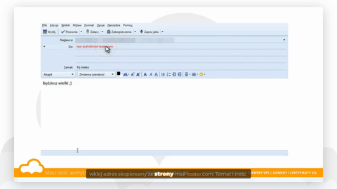 Diagnoza wysyłki e-mail