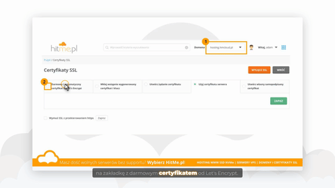 Darmowy certyfikat SSL