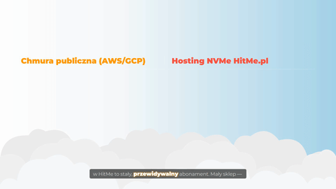 Hosting NVMe dla sklepu internetowego