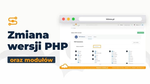 Wersja i moduły PHP
