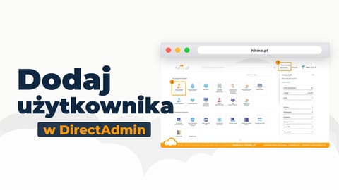Dodaj użytkownika w DirectAdmin