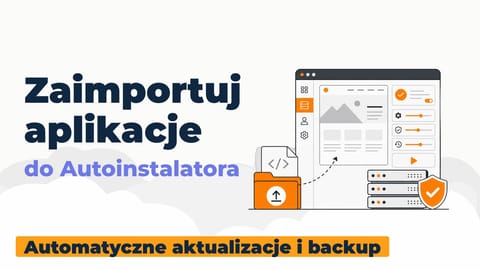Import aplikacji do autoinstalatora