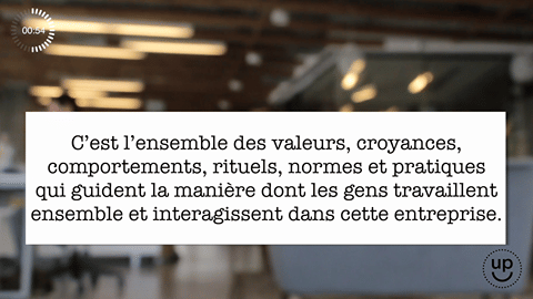 3.1 C'est quoi la culture d'entreprise 