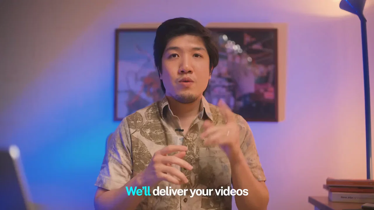 Calvin Chow, founder of Chowder Media, on video production delivered on time